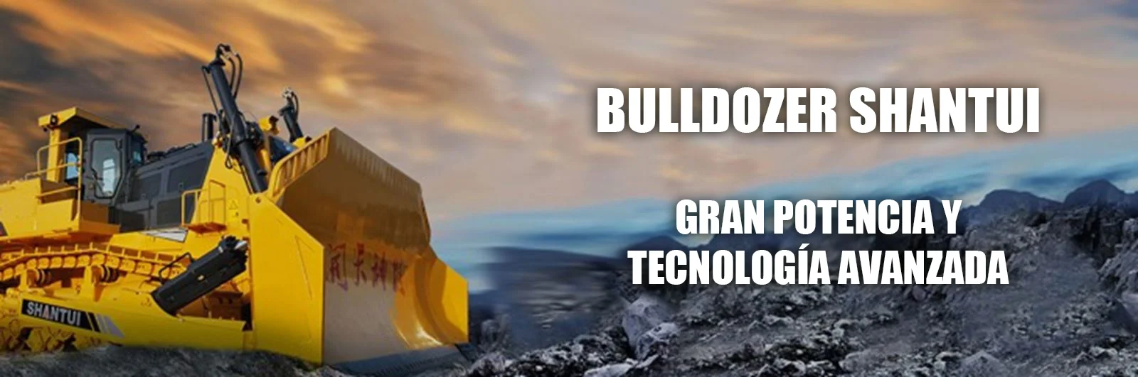 Bulldozer Shantui de gran potencia y tecnología avanzada